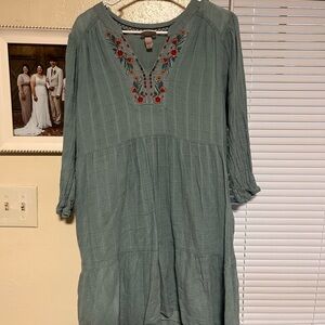 Embroidered Dress